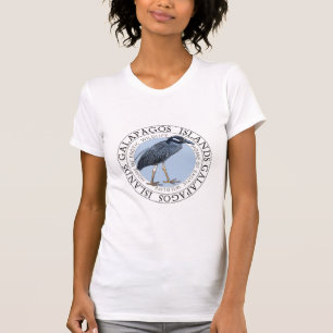 Night Heron Galapagos Islands T-Shirt