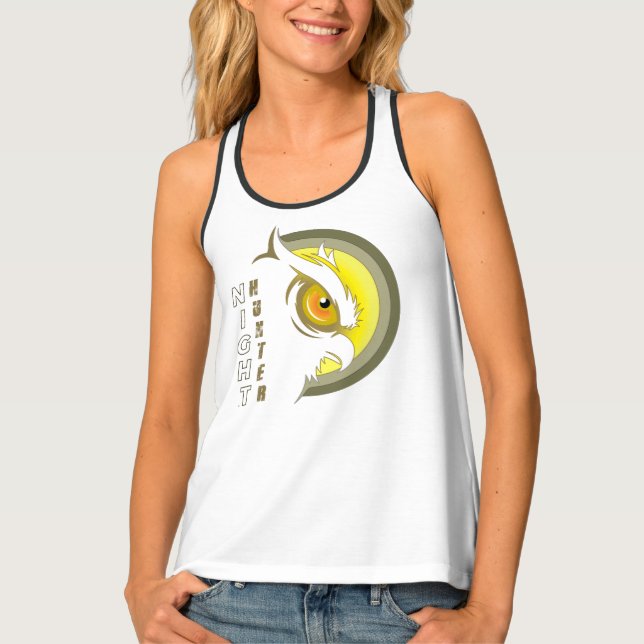 Night Hunter | Women's Tank Top Shirt (Front)