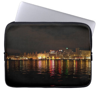 Night in Bergen Laptop Sleeve