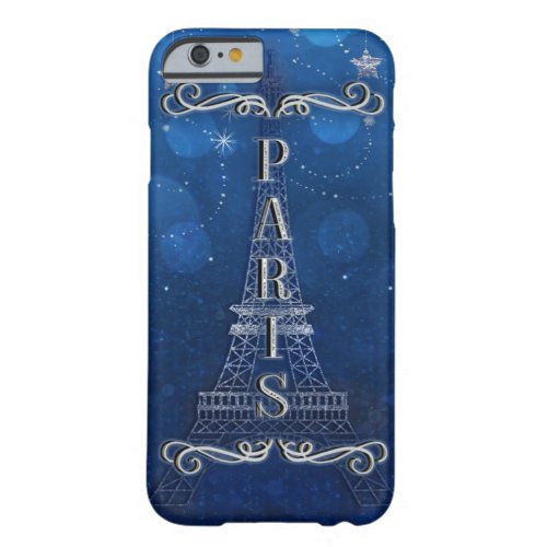 Night In Paris Under the Stars Whimsical Barely There iPhone 6 Case