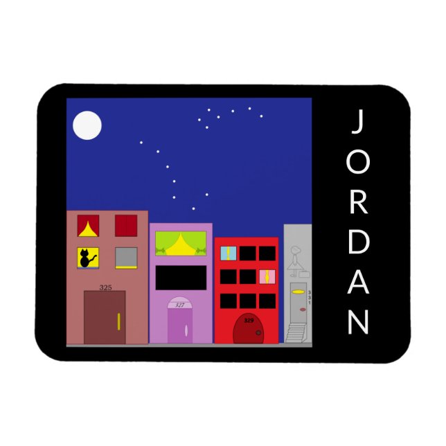 Night in the City: Magnet (Horizontal)