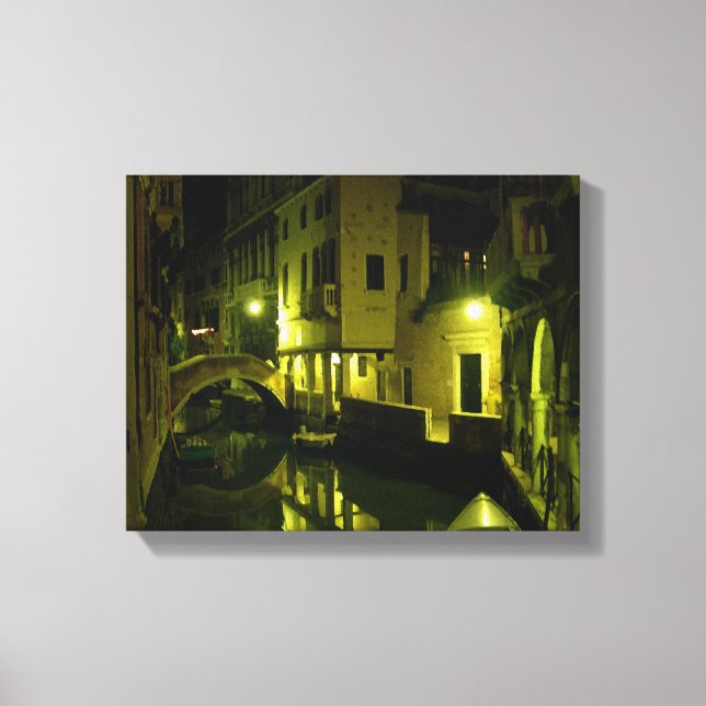 Night in Venice Canvas Print (Front)