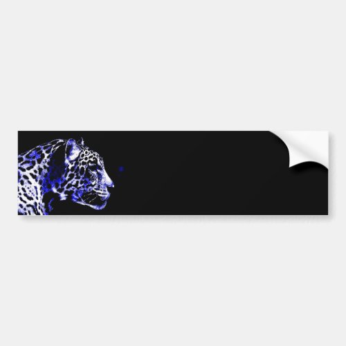 Night Jaguar Bumper Sticker