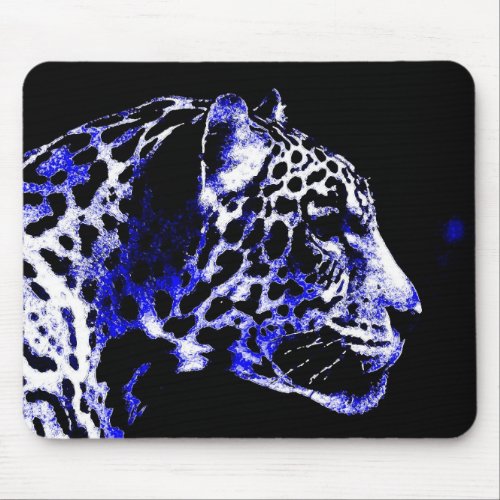 Night Jaguar Mouse Pad