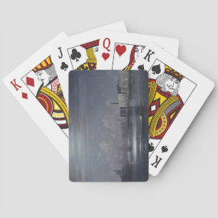 Night Landscape in Venice (Italian City) Poker Cards