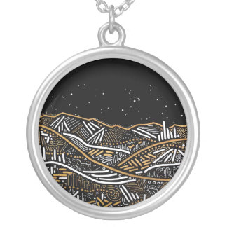 Night Landscape Necklace