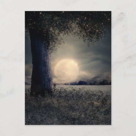Night Landscape Postcard