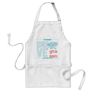 Night life adult apron