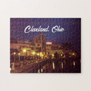 NIGHT LIFE ON LAKE ERIE JIGSAW PUZZLE