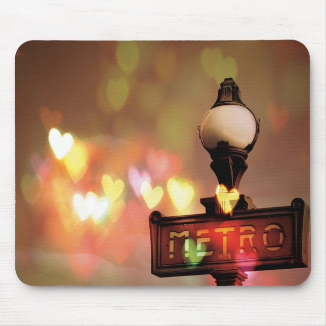 Night Life Paris Mouse Pad (Front)