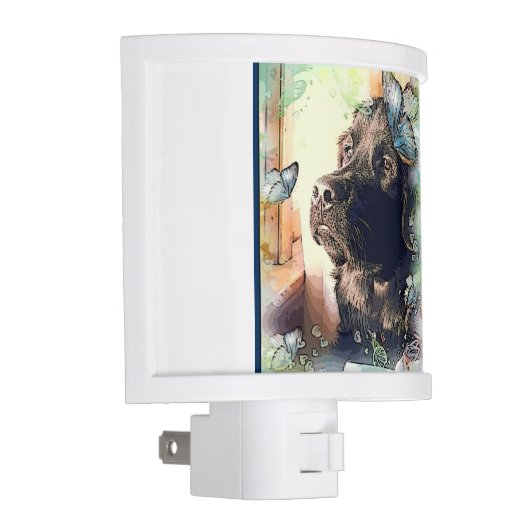 Night Light, Newfoundland Puppy Light (Right)