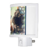 Night Light, Newfoundland Puppy Light (Left)