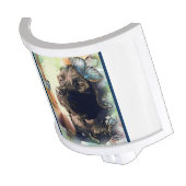 Night Light, Newfoundland Puppy Night Light (Angled)