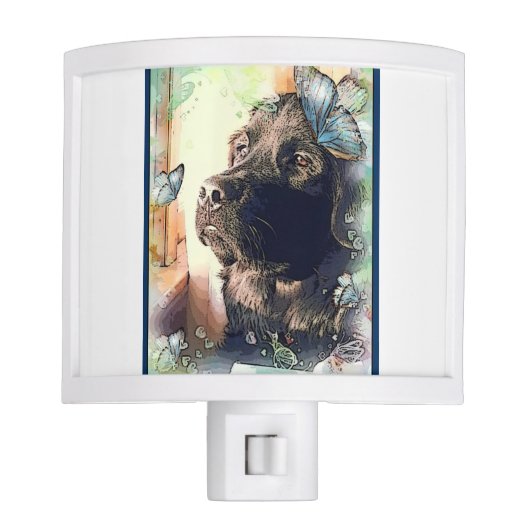 Night Light, Newfoundland Puppy Night Light (Front)