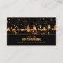 Night Lights, Party Event Planner Business Card