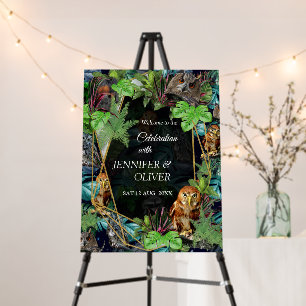 Night-live party celebration theme foam board