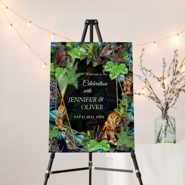 Night-live party celebration theme foam board (In Situ (Stand))