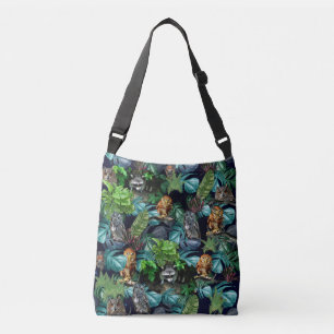 Night-live party celebration themes crossbody bag