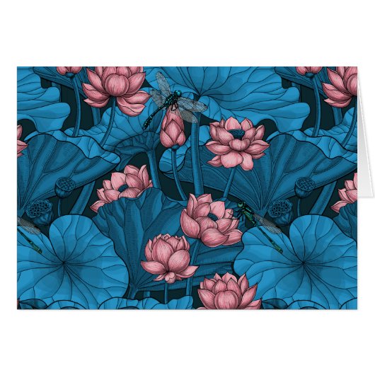 Night lotus garden (Front Horizontal)