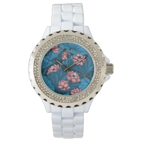 Night lotus garden watch