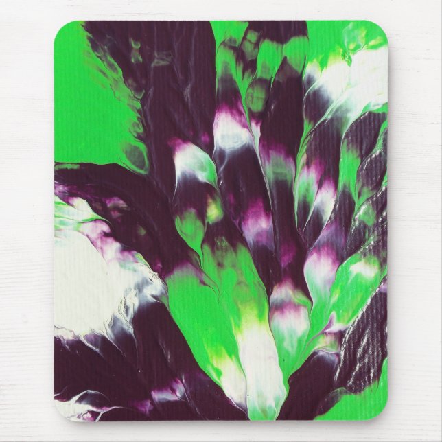 Night Lotus Mouse Pad (Front)