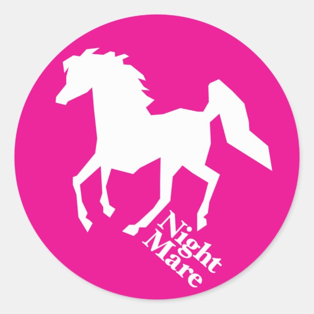 night mare sticker (Front)