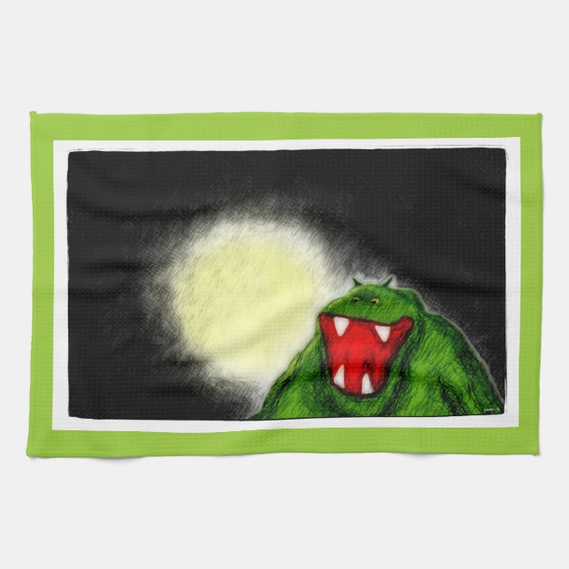 Night Monster Towel (Horizontal)