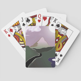Night Moon Artistic Color Playing Cards