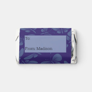 night moth butterflies background hershey's miniatures