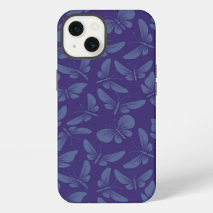 night moth butterflies background iPhone 13 case