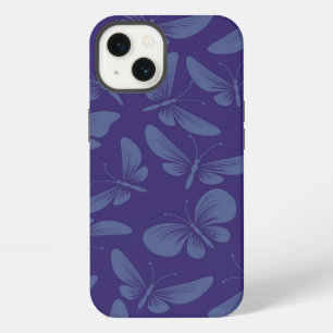 night moth butterflies background iPhone 13 case