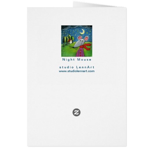 Night Mouse Cards (Back)