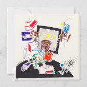 Night & Nap Drawing The Cat and The Tasmanian Wolf (Front)