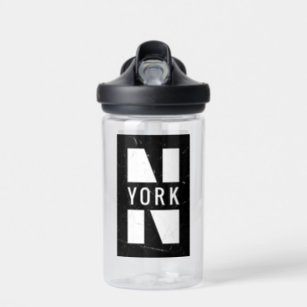 Night New York Water Bottle