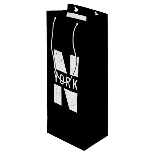 Night New York Wine Gift Bag