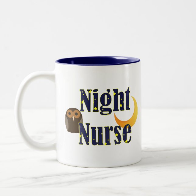 Night Nurse Customizable Mug (Left)