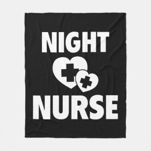 Night Nurse Fleece Blanket
