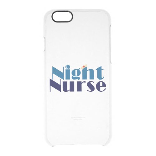 Night Nurse Clear iPhone 66S Case