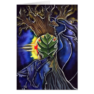 Night Oak Cards