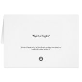 Night of Apples Cards (Back Horizontal)