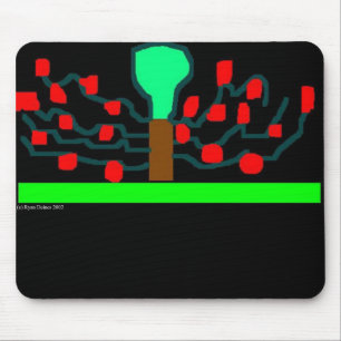 Night of Apples Mouse Pad