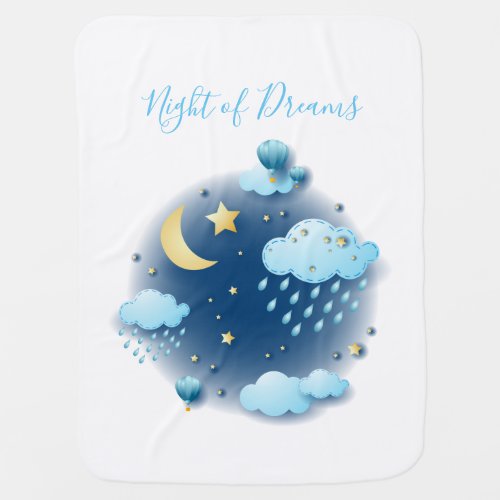 Night of Dreams Baby Blanket