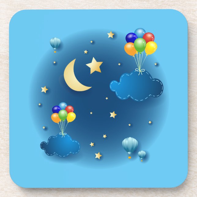 Night of Dreams  Beverage Coaster (Front)