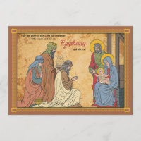 Night of Epiphany Holiday Card