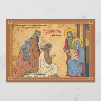 Night of Epiphany Holiday Card