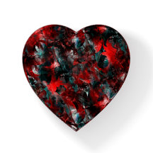 Night of flashy spoiled red leaves fallen on ashes