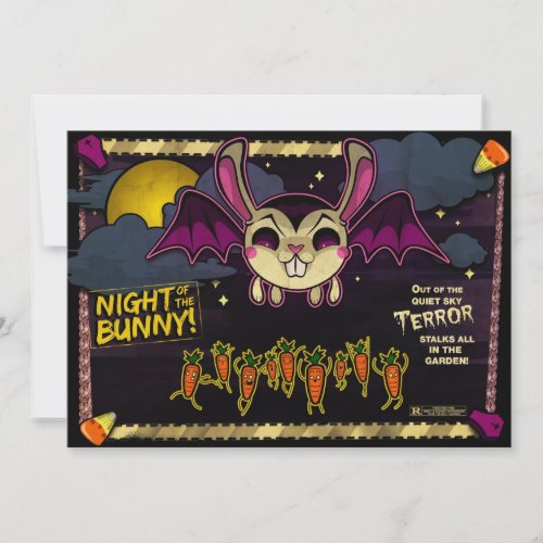 Night Of the Bunny Invites