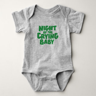 Night of the Crying Baby T-Shirt Design Bodysuit