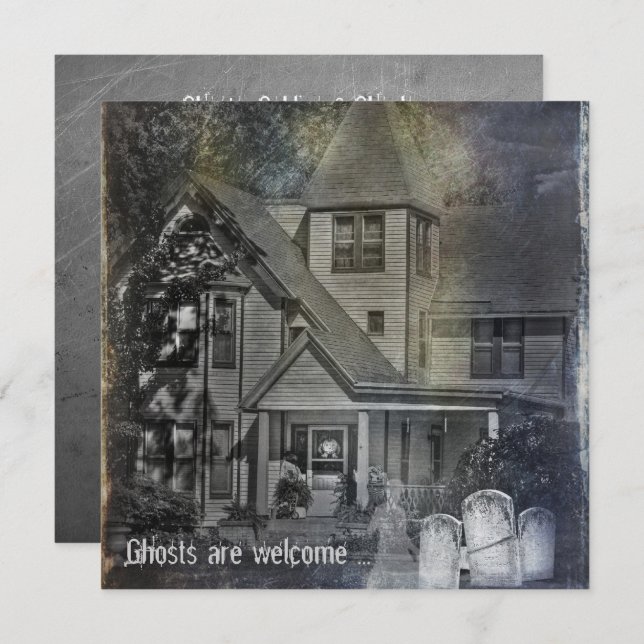 Night Of The Dead Invitation (Front/Back)