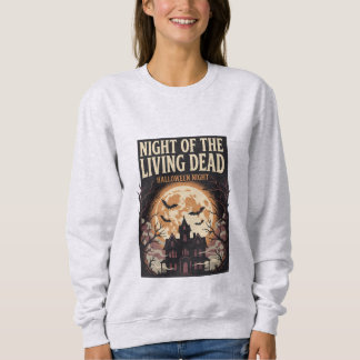 Night of the Living Dead Vintage Halloween Horror Sweatshirt